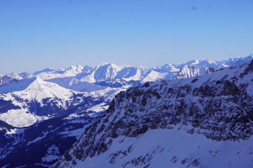 View of the Alps