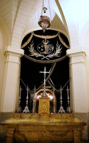 Chapel where Marie Antoinette prayed in prison
