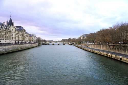 Seine River by the Conciergerie