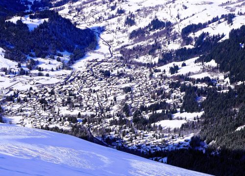 Town in the Valley Below