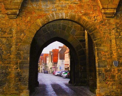 Rothenburg Tower Wall 2